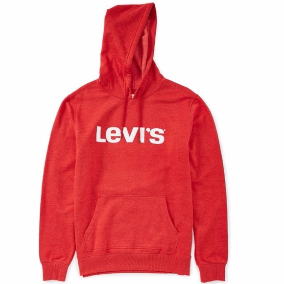 levi's graphic pullover hoodie